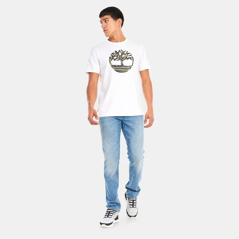 Timberland Men's Tree Logo Seasonal Camo T-Shirt
